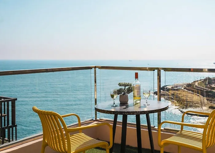 Seafront With Stunning Terrace - Sliema, Malta * Sliema
